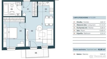 2i byt na prenájom v projekte NUPPU - 14