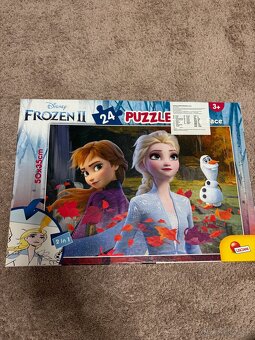 Detske puzzle frozen / trolovia - 14
