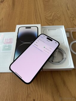 iPhone 14 Pro 128 gb Space Black v záruke + príslušenstvo - 14