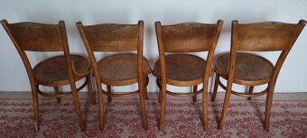 Staré cca 100r. stoličky - zn. Mundus Thonet - 14