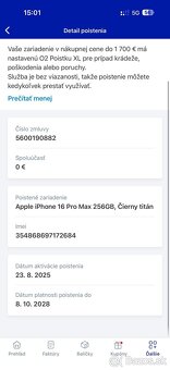 iPhone 16 Pro Max 256 GB záruka 7/2027 - 14