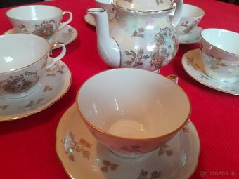 Čajový a kávový servis Tri grácie KAHLA GDR. - 14