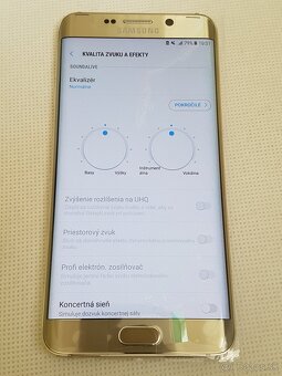 Samsung S6 Edge Plus Gold Top stav - 14