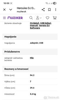 Predám Hercules DJControl Inpulse 500. - 14