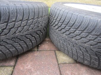 17" AL disky Dezent na VW group Mercedes C so zimnými pneu  - 14