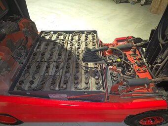 VZV Linde E30 / 03 – 3t, 80V, Triplex 4,72 m – bočný posuv - 14