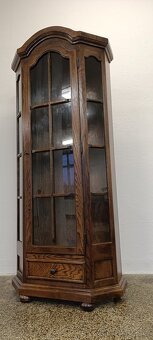 Rustikální vitrína, nábytek z masívu, Nábytek s příběhem - 14