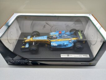 VÝMĚNA / PRODEJ F1 RENAULT R25 2005 ALONSO HOTWHEELS 1:18 - 14