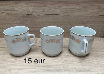 Predám retro poháre, šálky misy, taniere - 14