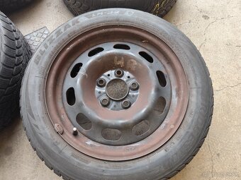BMW sada plech+pneu+puklice 16" - 14