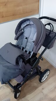 Kočík Junama 3v1 Termo Line MIX 01 Fossil Grey + zakladna - 14