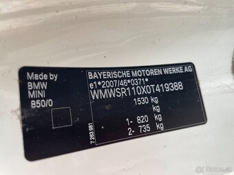 Mini One 2012 1.6 Benzín M6 R56 - 14