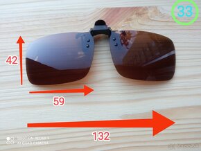 klipy na dioptrické okuliare UV 400 filter ďalšie - 14