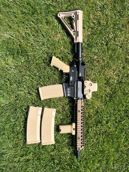 2x full upgrade m4, kwa mp9, plynová brokovnica - 14