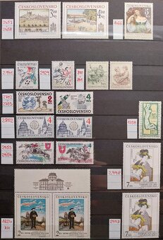 Známky ČSR – 1 - 14