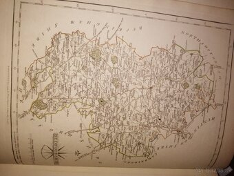 Veľký atlas Anglicko viac ako 50 máp  1793 - 14
