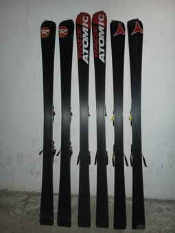 slalomove lyze Rossignol 160 cm a ATOMIC 158 cm a 165 cm - 14