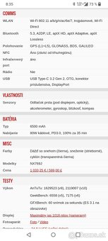 ZTE Nubia Redmagic 9 Pro. 12gb+12gb/256gb. Čierna metalízaa. - 14