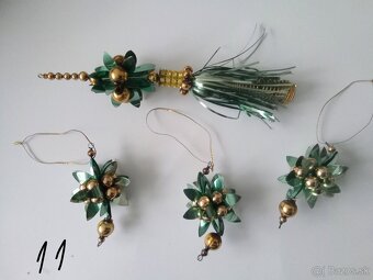 Ozdoby, staré, vánoční ozdoby- vianočné ozdoby - různé - 14