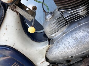 Jawa 250 typ 353 - kývačka-r.v. 1958-tzv.NORMANDIE - 14