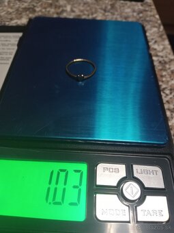 Prstene zlaté náušnice - 14