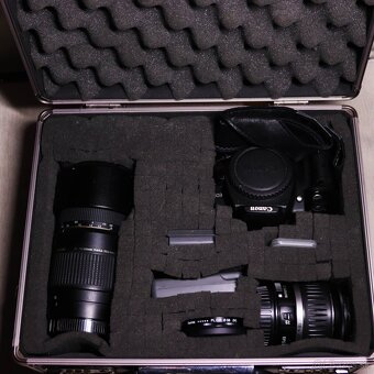 Fotografická výbava + DSLR zrkadlovka Canon EOS 350D - 14
