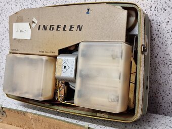 INGELEN TR 1005 》 Starožitné kabelkové prenosné radio - 14