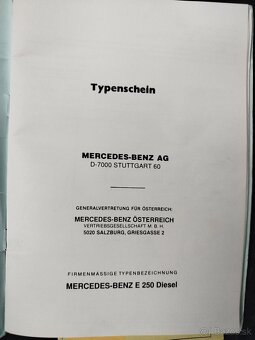 Mercedes w 124 250D - 14