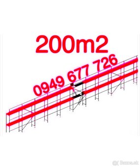 Predám LEŠENIE • FASÁDNE LEŠENIE PLETTAC NOVÉ - 14