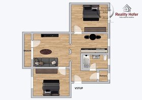 Tehlový 3 izbový byt s balkónom pri nemocnici, Prešov - 14