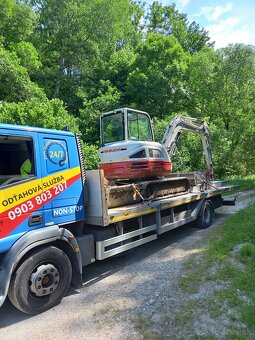 Preprava polnotechniky,strojov,odtahova sluzba,hydr.ruka. - 14