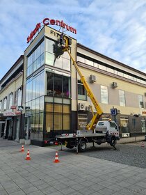 Pracovná  montážna plošina,prenájom 16m - 14