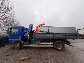 MAN TGL 12.250 hákový nosič kontejnerů + Fassi F105XP - 14