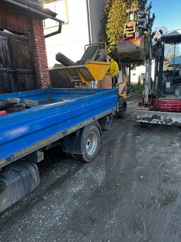 Požičiam Bager, dumper, vibračnu žehličku a vozík - 14