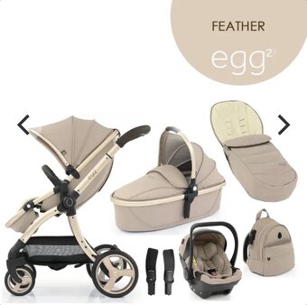 Súprava detského kočiara BABYSTYLE EGG2 GOLD SET 6 v 1 - 14