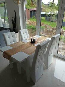 Jedálenský stôl a stoličky - 14
