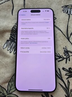 Apple iPhone 15 pro max 256gb - 14