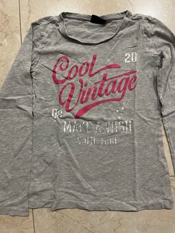 Dievčenské tričká s dlhým rukávom - 14