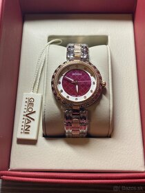 Luxusne diamantove hodinky Geovani PC 1000$ - 14