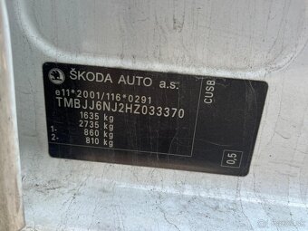 Havarovaná Škoda Fabia kombi 1.4TDI - 14