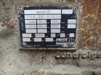 Motor Deutz 3valec diesel - 14