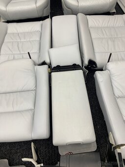 Biely interiér pre bmw e32 long - 14