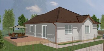 Predaj - Rodinné  domy 3 a 4 izbové ,,TYP BUNGALOV" Rajka - 14