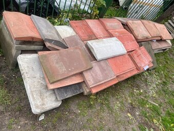 Zámková dlažba , okrasné tvárnice , betónové strešný - 14
