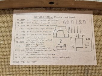 ALLWELLEN 》 Starožitné kabelkové radio / INGELEN TR 500 - 14