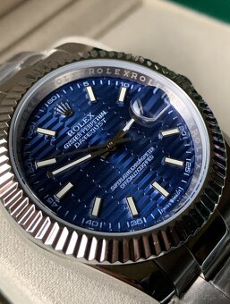 Rolex Datejust Blue Motif, Nové, 40mm - 14
