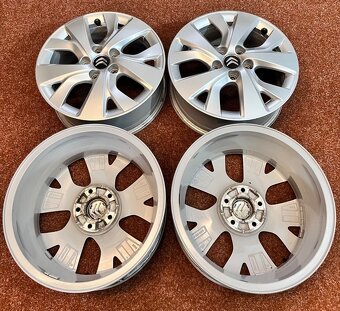 5x108 R16 Originál alu disky Citroen C4 - ET 47 - 14