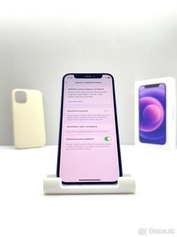 iPhone 12 MINI PURPLE 100% NOVÁ BATÉRIA - 14