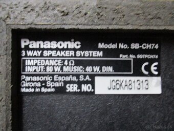 PANASONIC SA-CH74 - 14