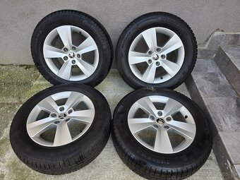 Zimne kolesa Skoda 5x112 r16 215/60 r16 skoda Superb - 14